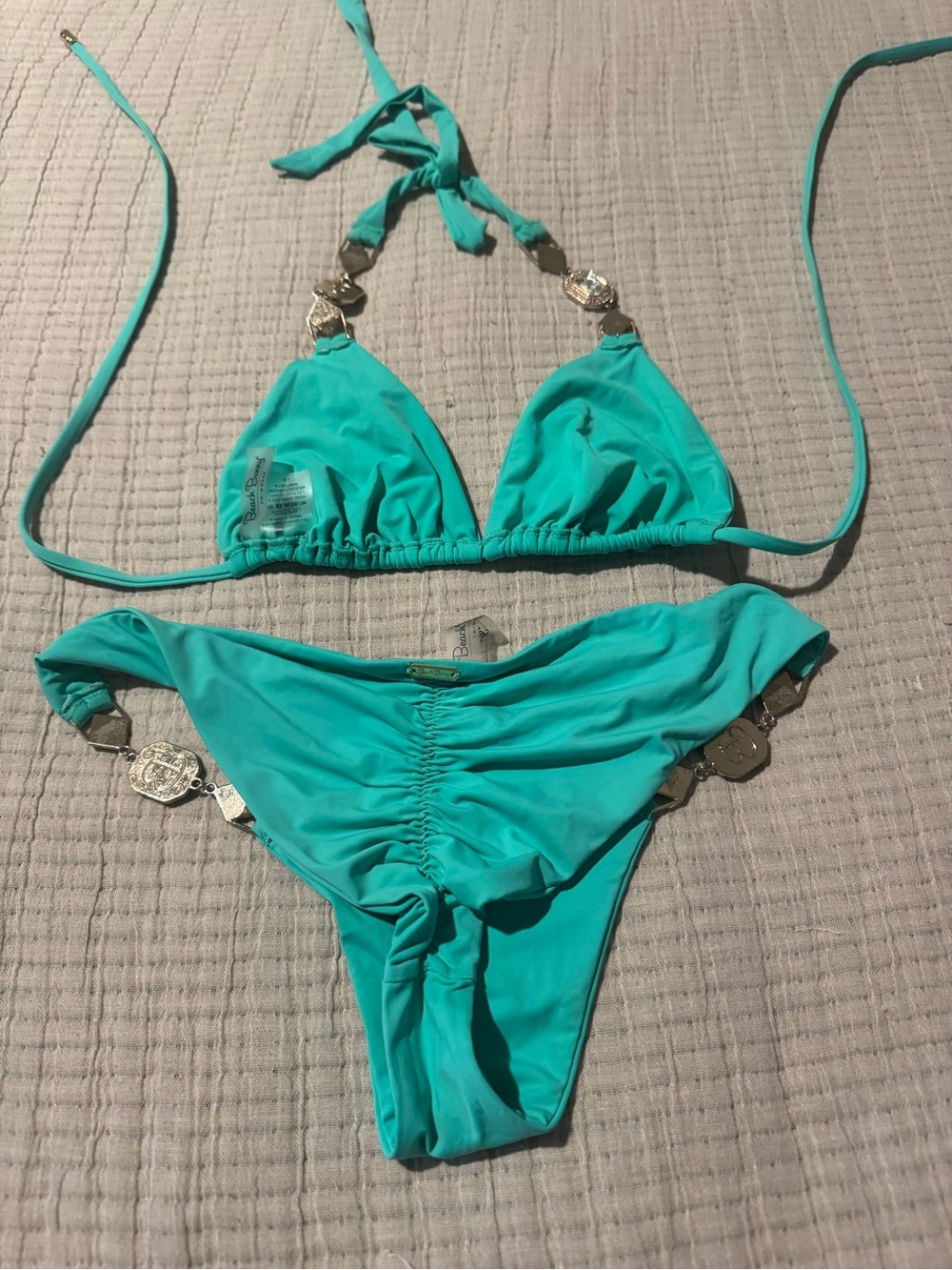 Beach Bunny Raja Rhinestone Bikini - Picture 3 of 5